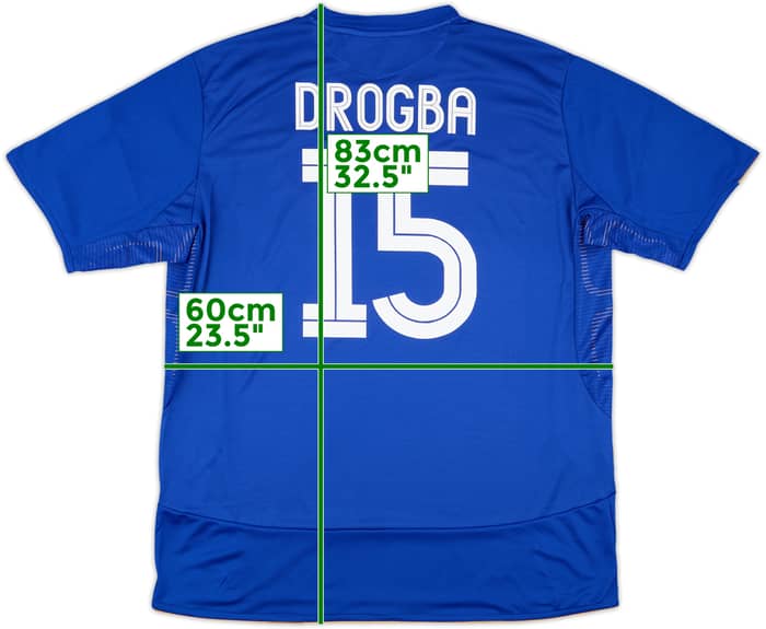 2005-06 Chelsea Centenary Home Shirt Drogba #15 (XXL)