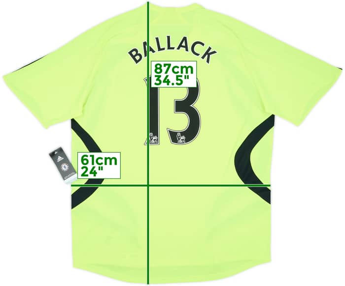 2007-08 Chelsea Away Shirt Ballack #13 (XL)
