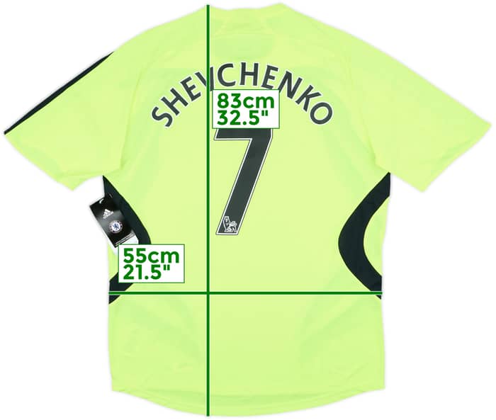 2007-08 Chelsea Away Shirt Shevchenko #7 (M)