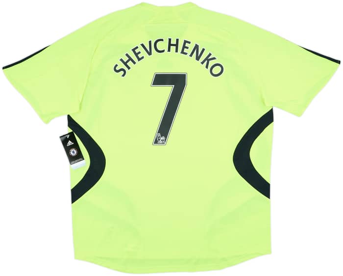 2007-08 Chelsea Away Shirt Shevchenko #7 (XL)