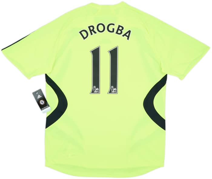 2007-08 Chelsea Away Shirt Drogba #11 (L)