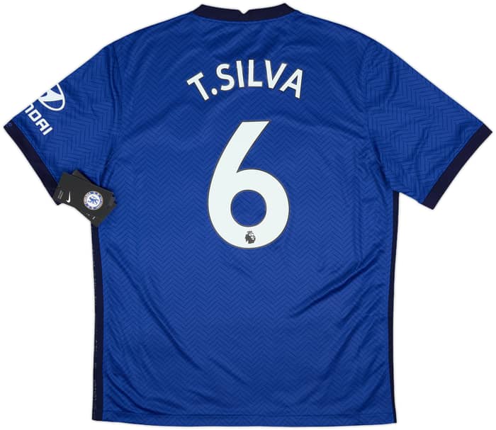 2020-21 Chelsea Home Shirt T.Silva #6 (L)