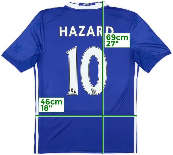 2016-17 Chelsea Home Shirt Hazard #10 (XL.Boys)