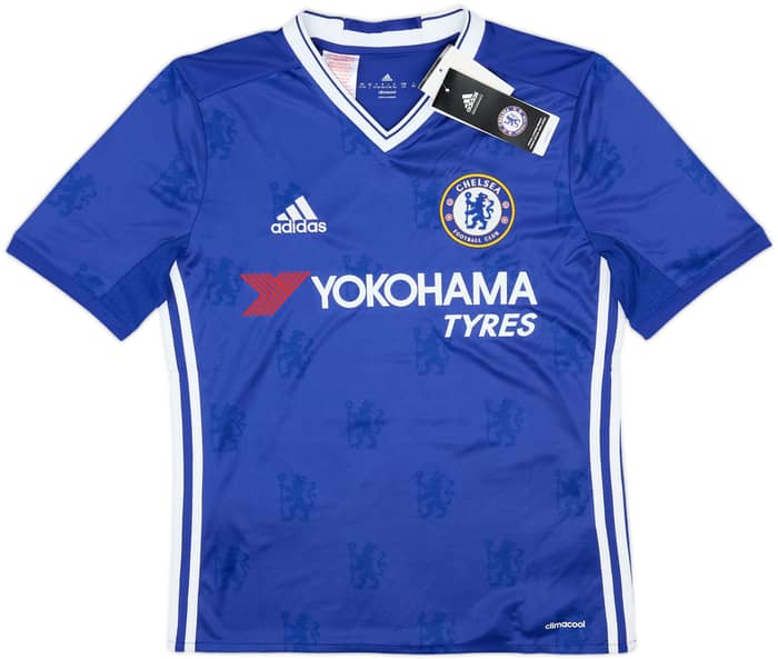 2016-17 Chelsea Home Shirt Hazard #10 (L.Boys)