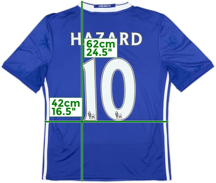 2016-17 Chelsea Home Shirt Hazard #10 (L.Boys)