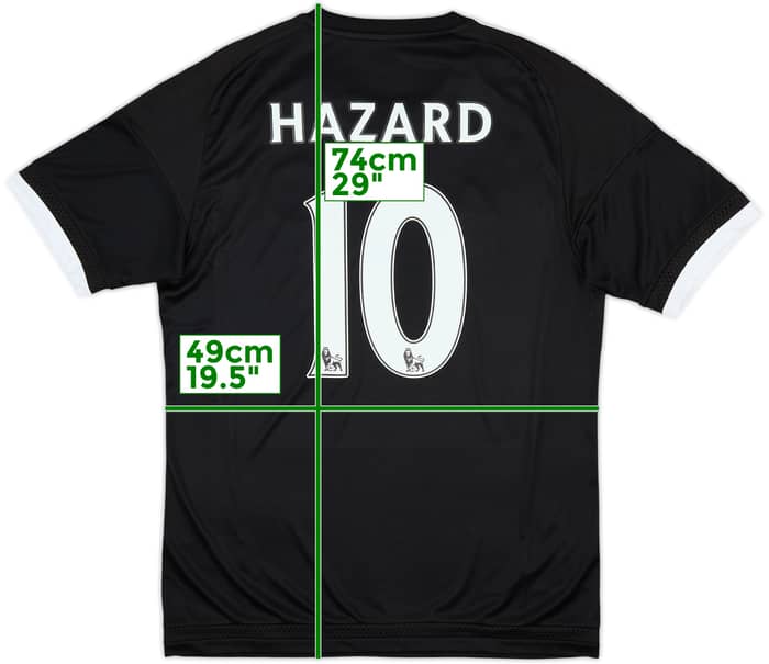 2015-16 Chelsea Third Shirt Hazard #10 (M)