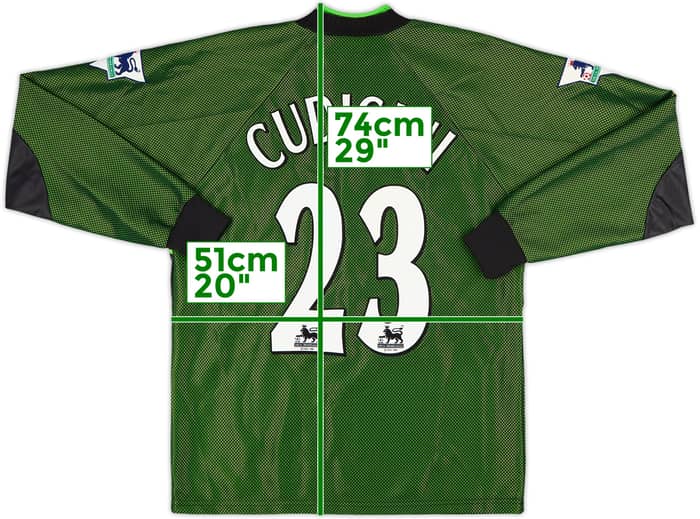 1998-99 Chelsea GK Shirt Cudicini #23 (Y)