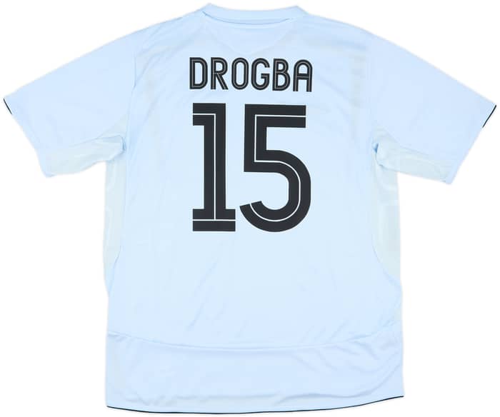 2005-06 Chelsea Away Shirt Drogba #15 (XL)