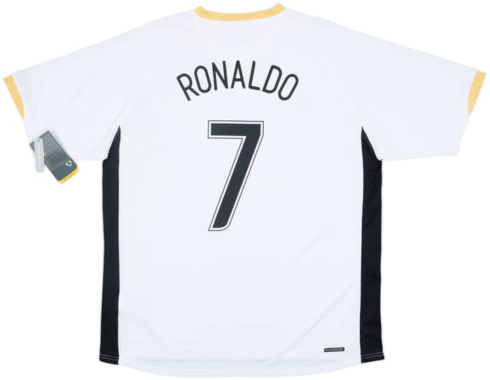 2006-08 Manchester United Away Shirt Ronaldo #7 (XL)