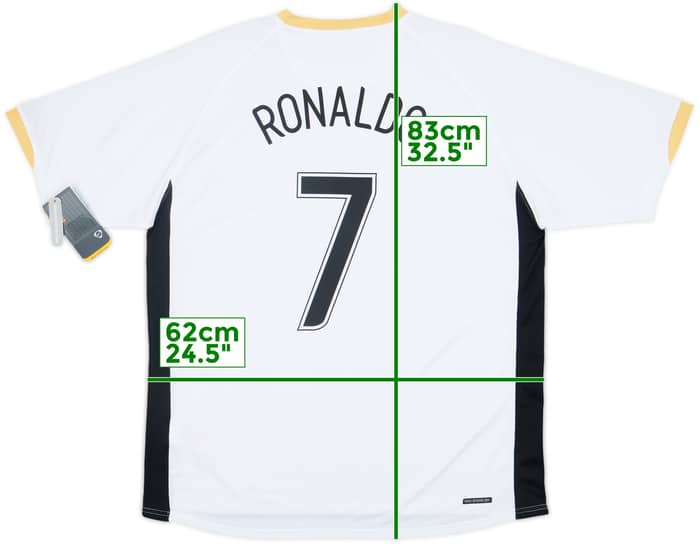 2006-08 Manchester United Away Shirt Ronaldo #7 (XL)