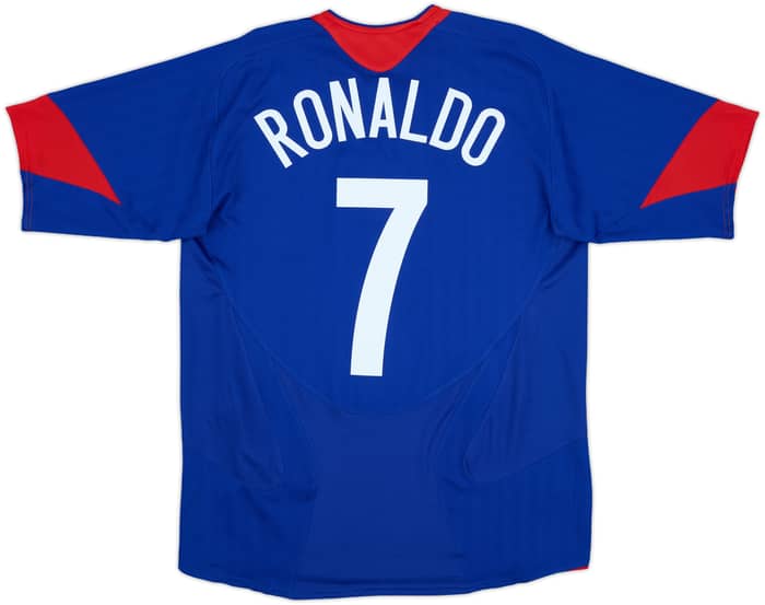 2005-06 Manchester United Away Shirt Ronaldo #7 (M)
