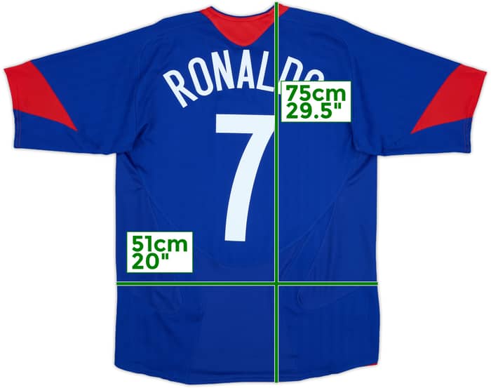 2005-06 Manchester United Away Shirt Ronaldo #7 (M)