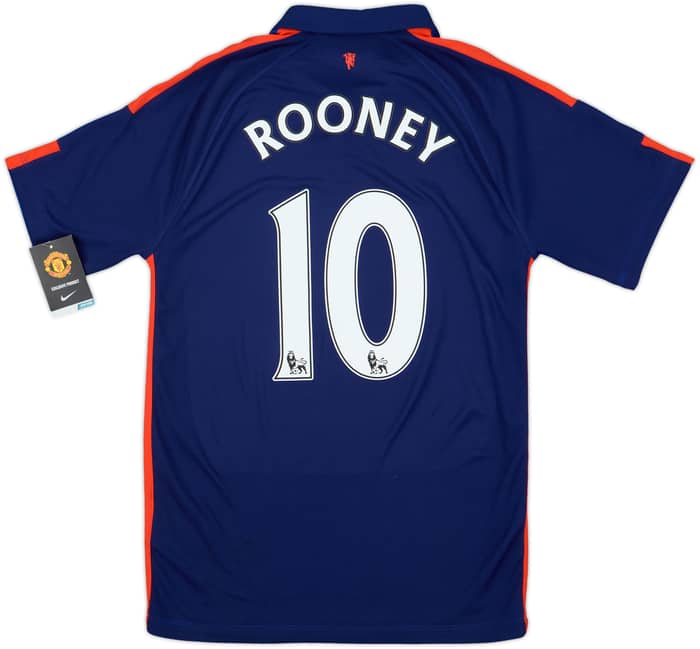 2014-15 Manchester United Third Shirt Rooney #10 (S)