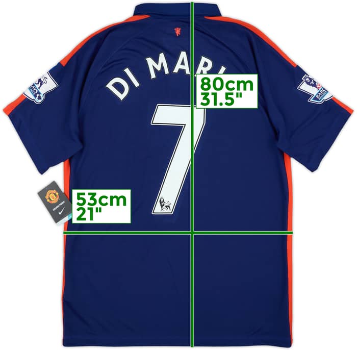 2014-15 Manchester United Third Shirt Di Maria #7 (L)