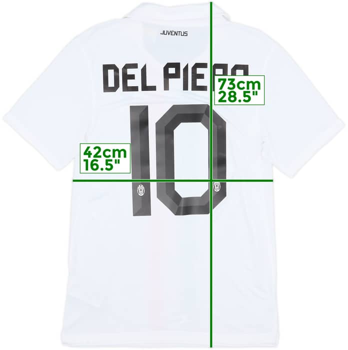 2010-12 Juventus Away Shirt Del Piero #10 (S)