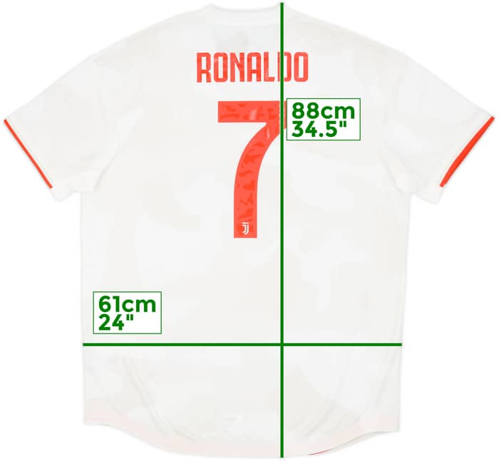 2019-20 Juventus Authentic Away Shirt Ronaldo #7 (XL)