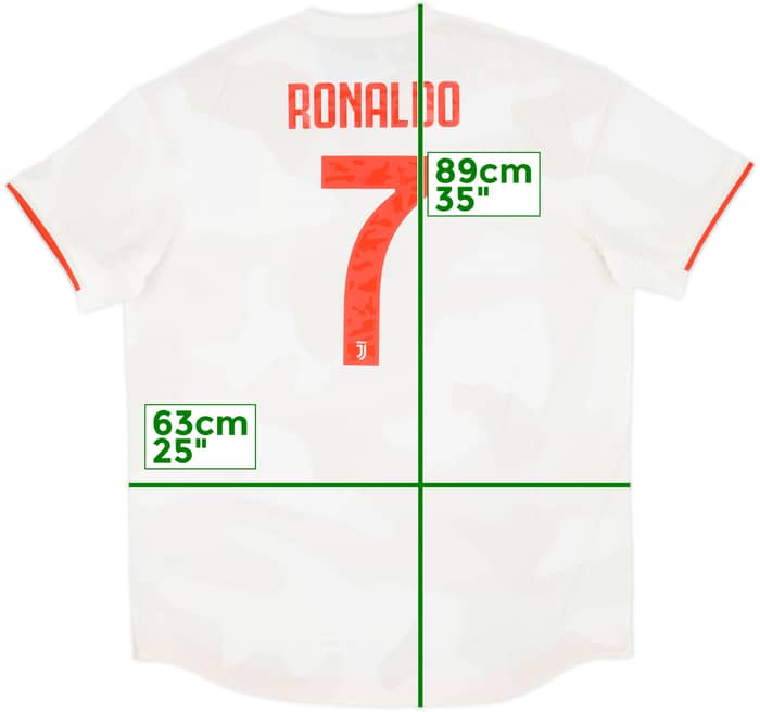 2019-20 Juventus Authentic Away Shirt Ronaldo #7 (XL)