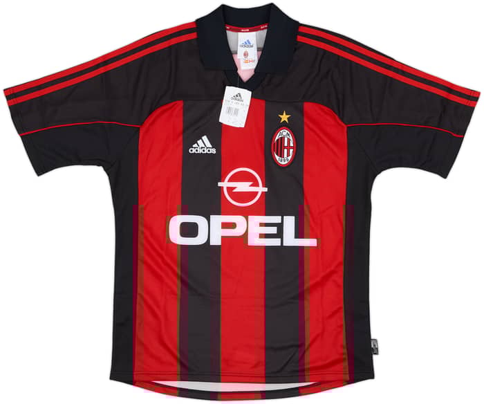 2000-02 AC Milan Player Issue Home Shirt Shevchenko #7 (S)