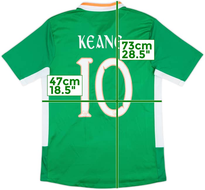 2016-17 Ireland Home Shirt Keane #10 - 6/10 - (S)
