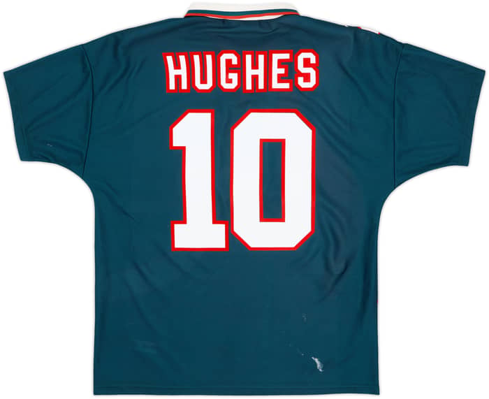 1995-96 Wales Away Shirt Hughes #10 - 5/10 - (M)