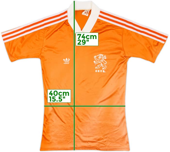 1988-90 Netherlands Centenary Home Shirt - 8/10 - (S)