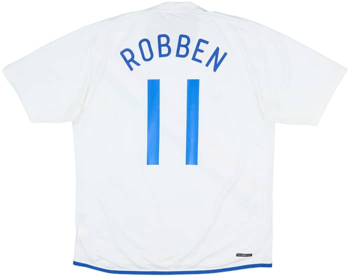 2006-08 Netherlands Away Shirt Robben #11 - 5/10 - (L)