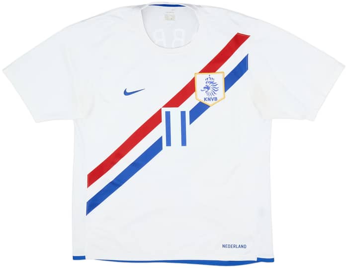 2006-08 Netherlands Away Shirt Robben #11 - 5/10 - (L)