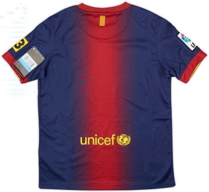 2012-13 Barcelona Home Shirt (M.Boys)