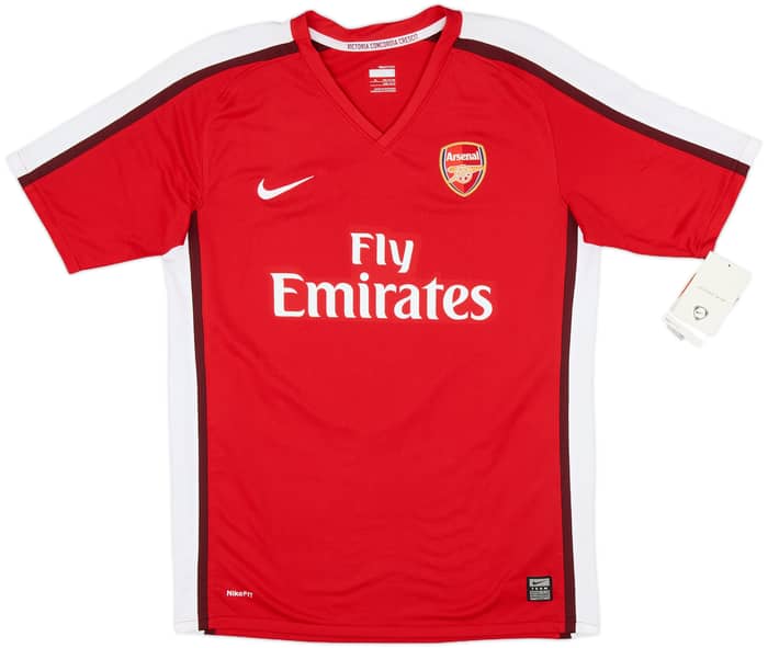 2008-10 Arsenal Home Shirt Fabregas #4 (XL.Boys)