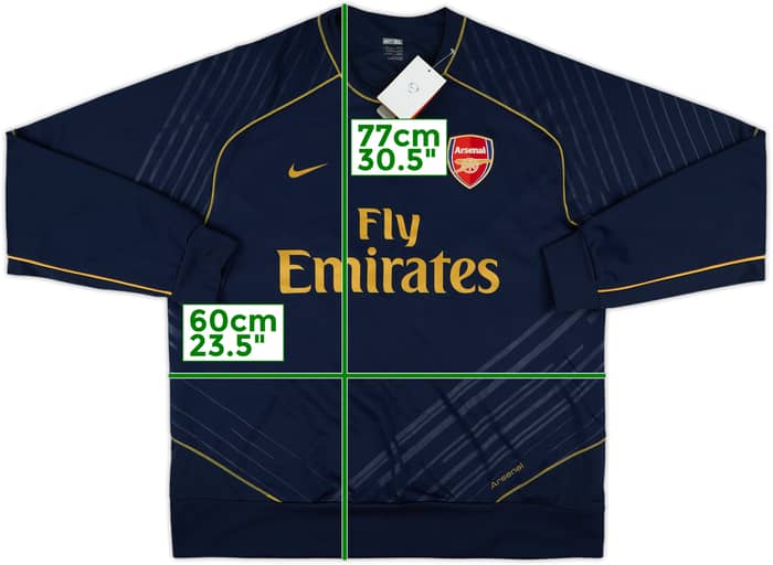 2007-08 Arsenal Nike Sweat Top (XL)