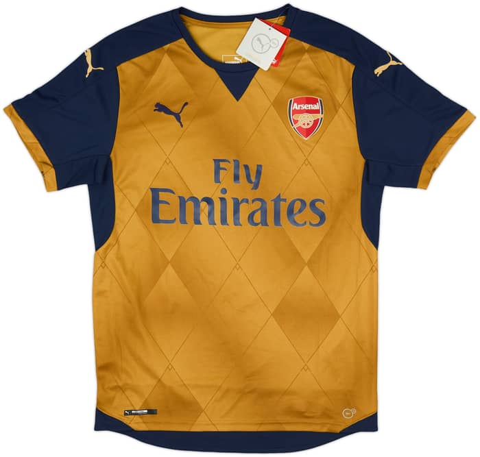 2015-16 Arsenal Away Shirt Arteta #8 (M)