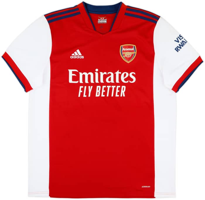 2021-22 Arsenal Home Shirt Odegaard #8 (XL)
