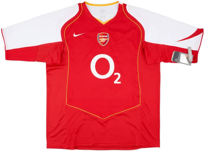 2004-05 Arsenal Home Shirt Henry #14 (XXL)