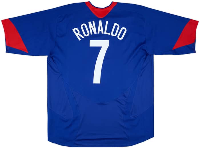 2005-06 Manchester United Away Shirt Ronaldo #7 (XXL)