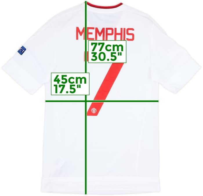 2015-16 Manchester United Player Issue Away Shirt Memphis #7 (M)