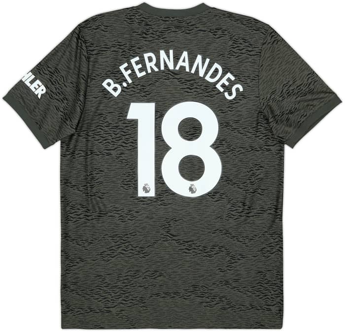 2020-21 Manchester United Away Shirt B.Fernandes #18 (L)