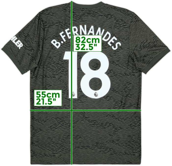 2020-21 Manchester United Away Shirt B.Fernandes #18 (L)