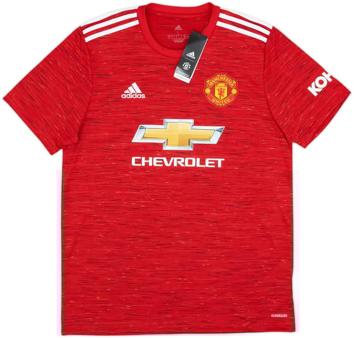 2020-21 Manchester United Home Shirt B.Fernandes #18 (L)