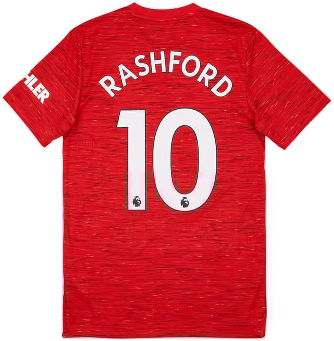 2020-21 Manchester United Home Shirt Rashford #10 (S)