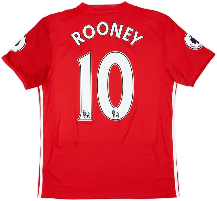 2016-17 Manchester United Home Shirt Rooney #10 (M)