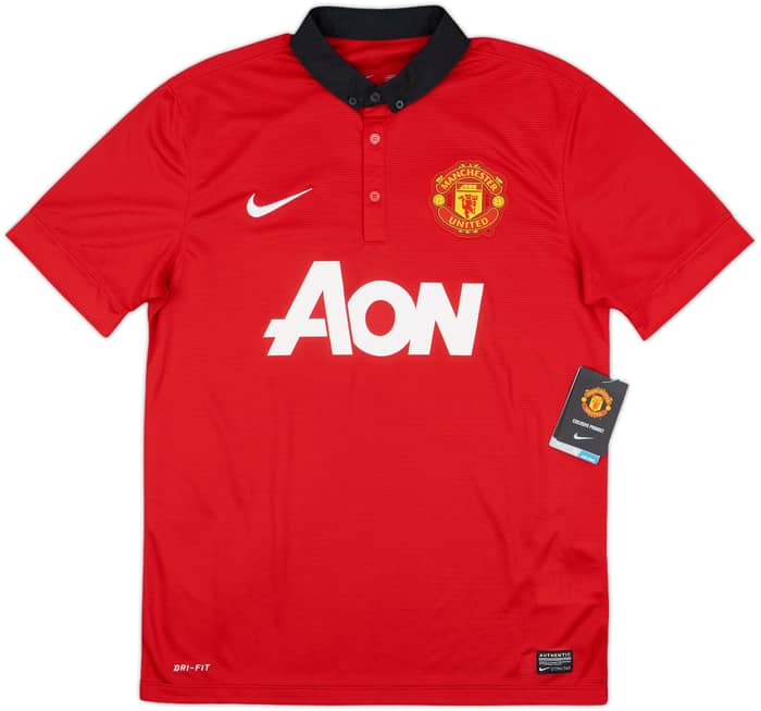 2013-14 Manchester United Home Shirt Rooney #10 (M)