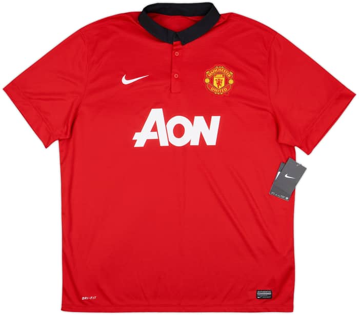 2013-14 Manchester United Home Shirt Rooney #10 (XXL)