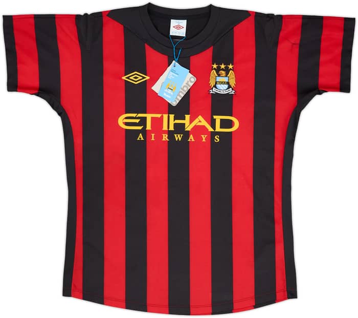 2011-12 Manchester City Away Shirt Kun Aguero #16 (L)