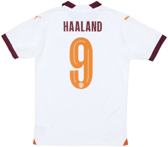 2023-24 Manchester City Away Shirt Haaland #9 (S)