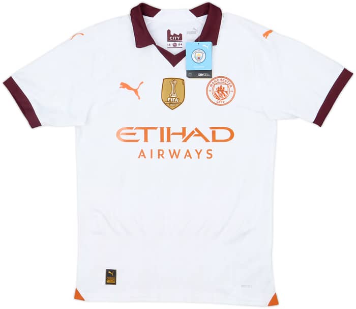 2023-24 Manchester City Away Shirt Haaland #9 (S)