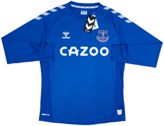 2020-21 Everton Home L/S Shirt Coleman #23 (L)
