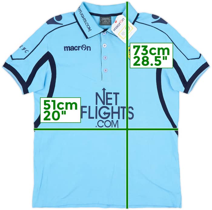 2012-13 Leeds United Macron Polo Shirt (M)