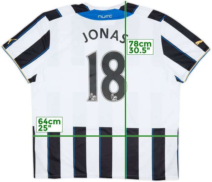 2013-14 Newcastle Home Shirt Jonas #18 (XXL)