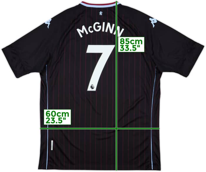 2020-21 Aston Villa Away Shirt McGinn #7 (3XL)