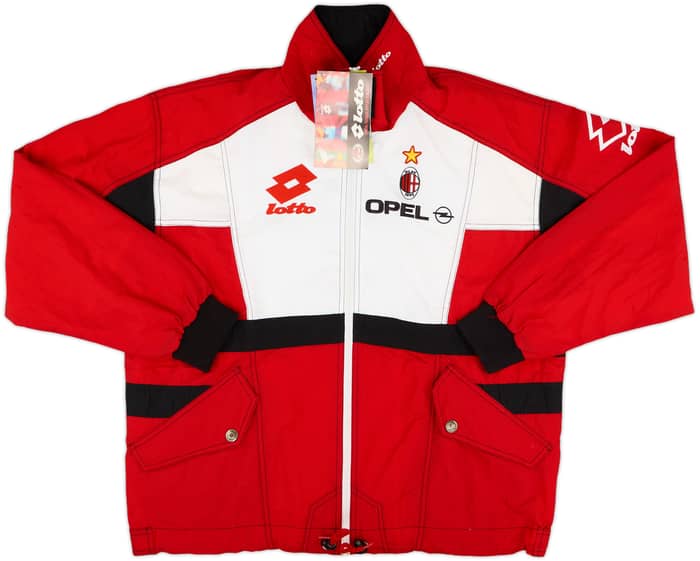1995-96 AC Milan Lotto Track Jacket (L)
